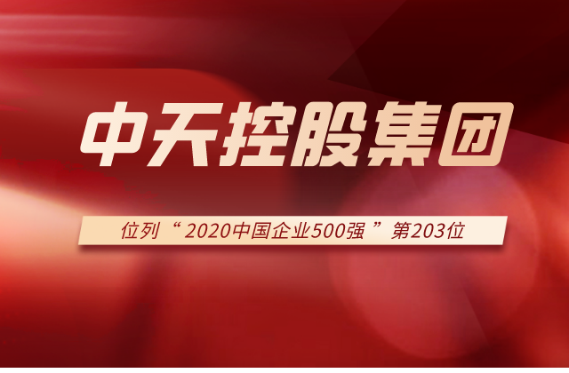 AG尊龙控股集团列2020中国企业500强第203位！